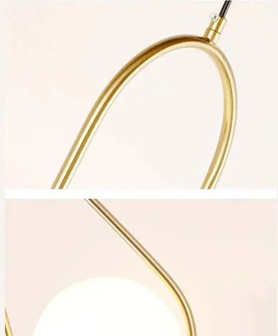 

Modern Glass Pendant Lighting for Kitchen Bar Hotel Restaurant Bedroom Chandeliers Decoration Dining Room