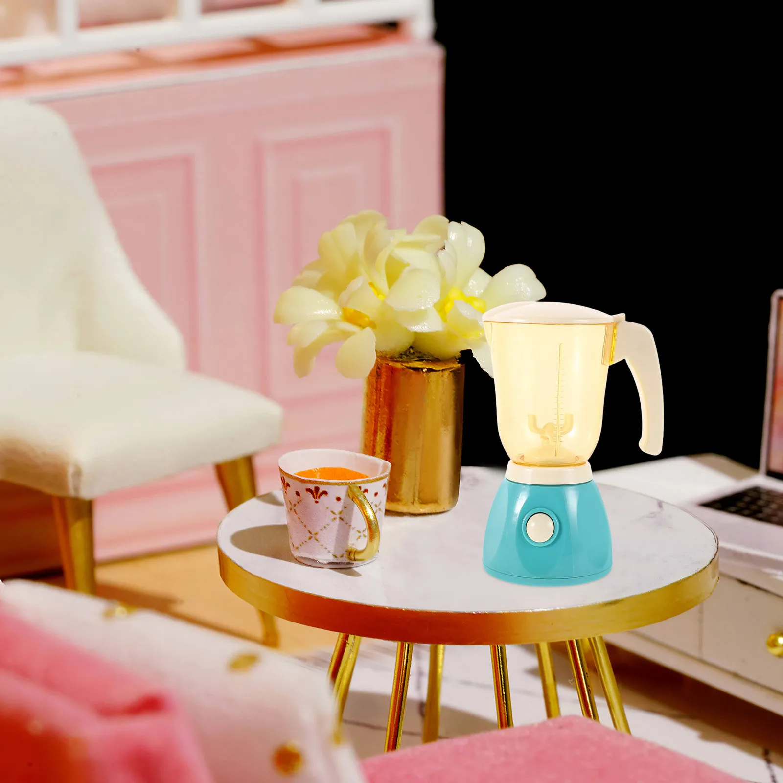 مجموعة أدوات المطبخ التعليمية الصغيرة للأطفال من 4 إلى 8 عصارة ليمون يدوية للفتيات الصغيرات #4