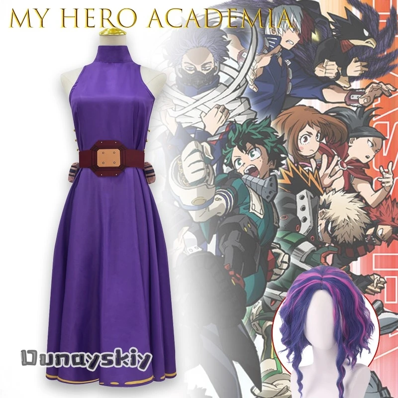 AMy HeroAca demia Outfit disfraz de Cosplay Deku {Anna zhang Online} traje de héroe Justicia actitud B grado Lady Nagant réplica