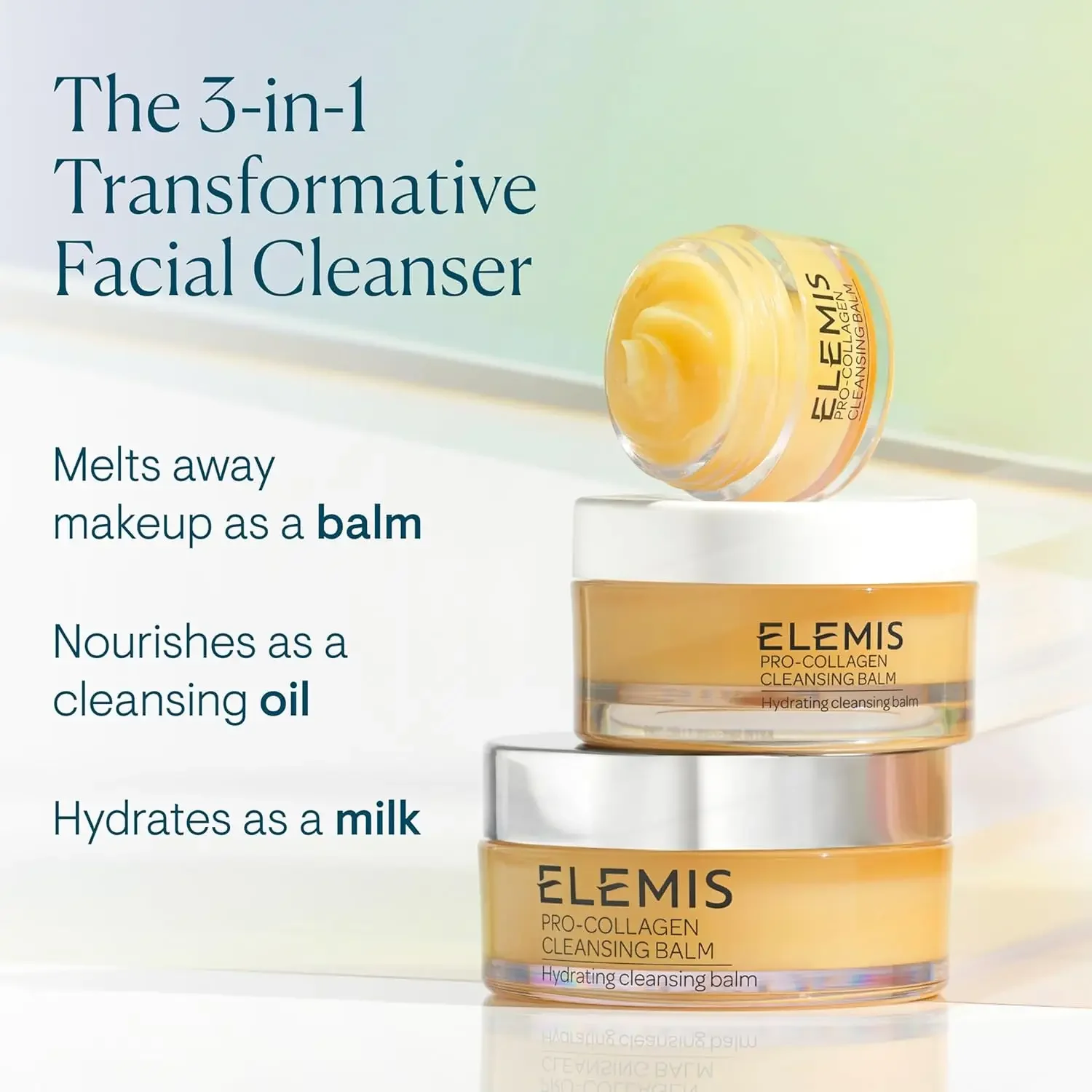 ELEMIS Pro Collagen Cleansing Balm Demakijaż Nawilżający Olejek do Oczyszczania Twarzy Głębokie Oczyszczanie Koreańska Pielęgnacja Skóry