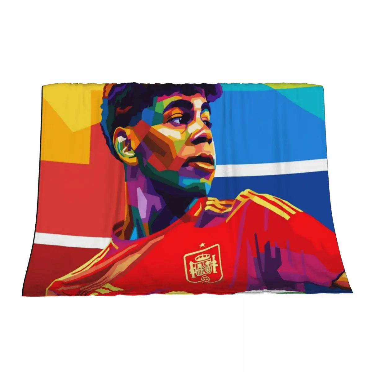 

Lamine Yamal Football Wpap Art Throw Blanket Summer Beddings christmas gifts Kid'S Blankets