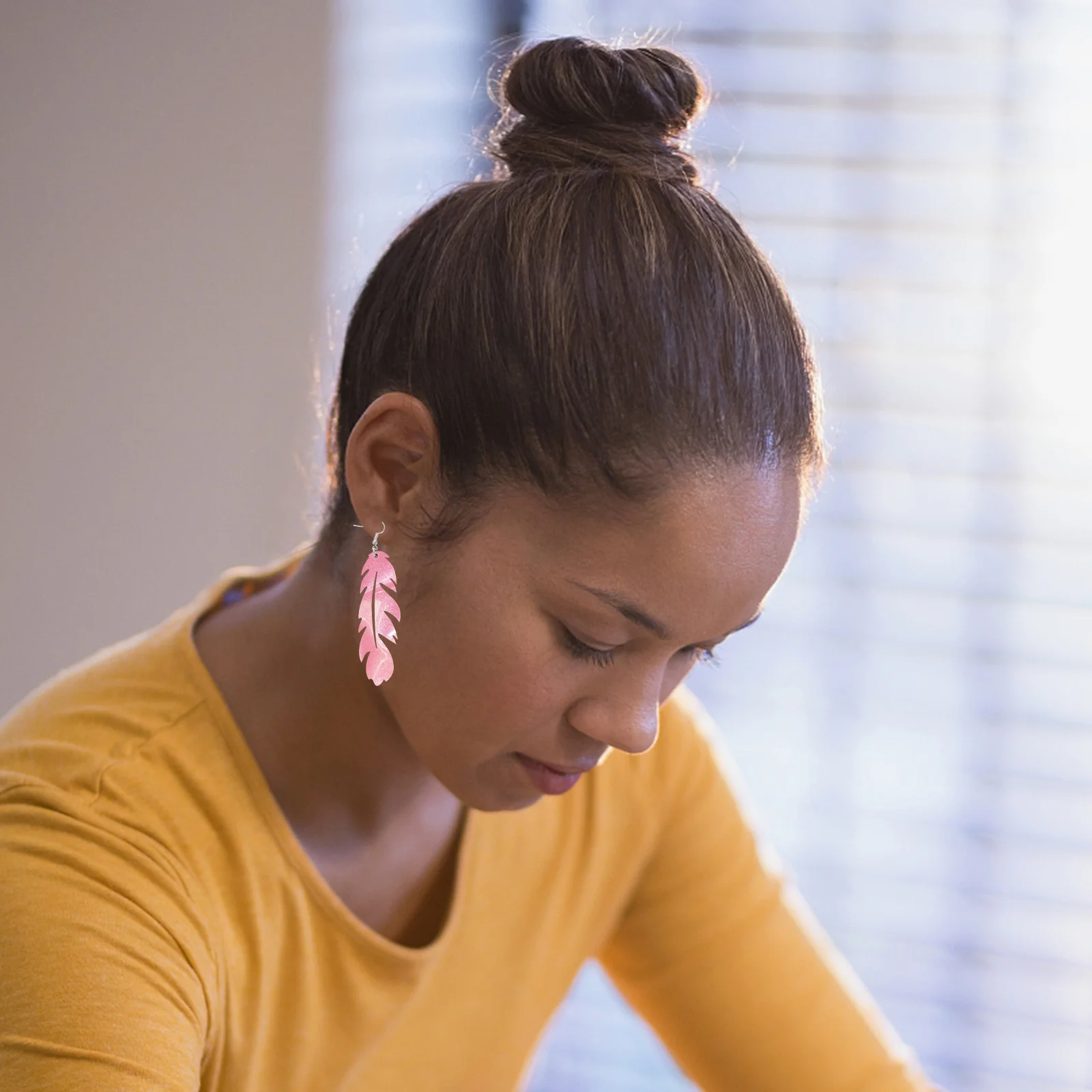 20Sets Sublimation Earrings Unique Shape Design Heat Printing Pendant Craft Accessories for DIY Projects Sublimation Earrings