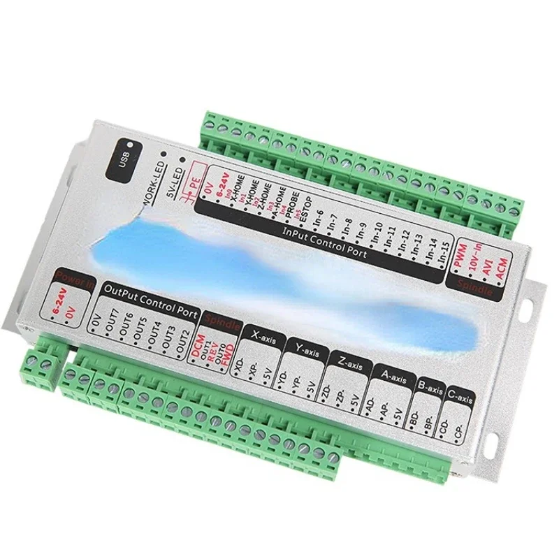 4 axis nc studio controlling board and 3 axis motion cnc controller, output speed pulse