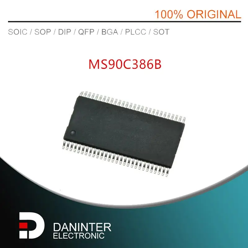 10PCS/LOT  New MS90C386B  DS90C385AMT DS90C385 TSSOP56