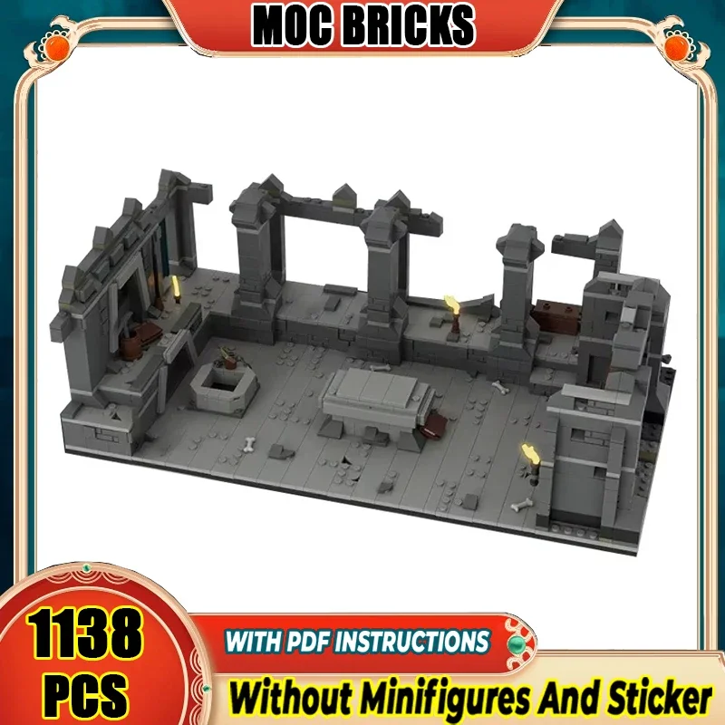 

Звездный фильм серии Moc строительные кирпичи ужасающие горнодобывающие гробны модель технологии модульные блоки концевление DIY сборка игрушки