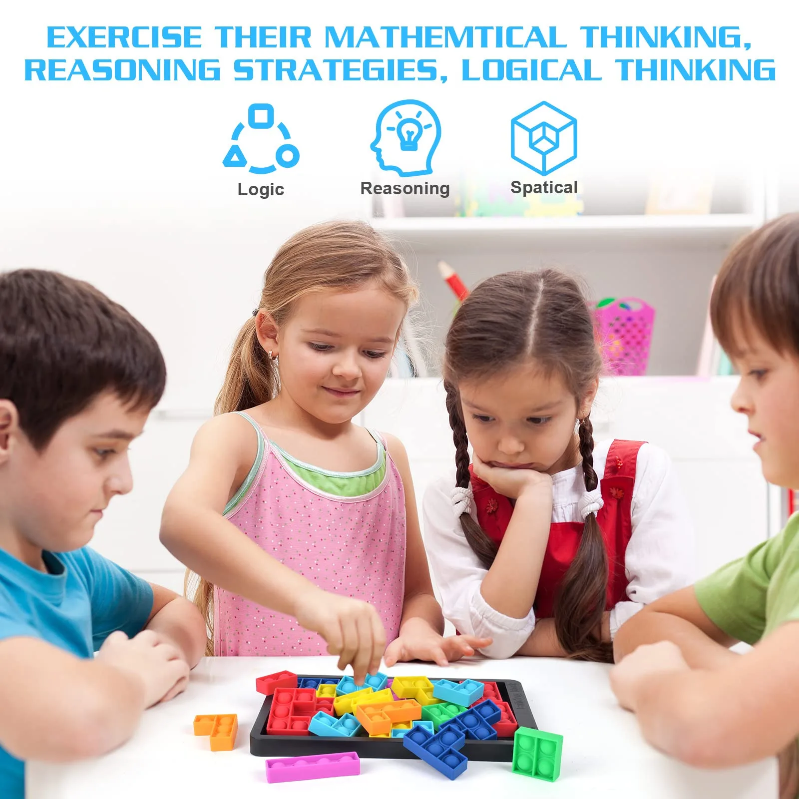 Press it НЕЗАДАЧА Toy Push Bubble Jigsaw Puzzle Simple Dimple Antistress Toys Silicone Board Game Decompression Christmas тетрис