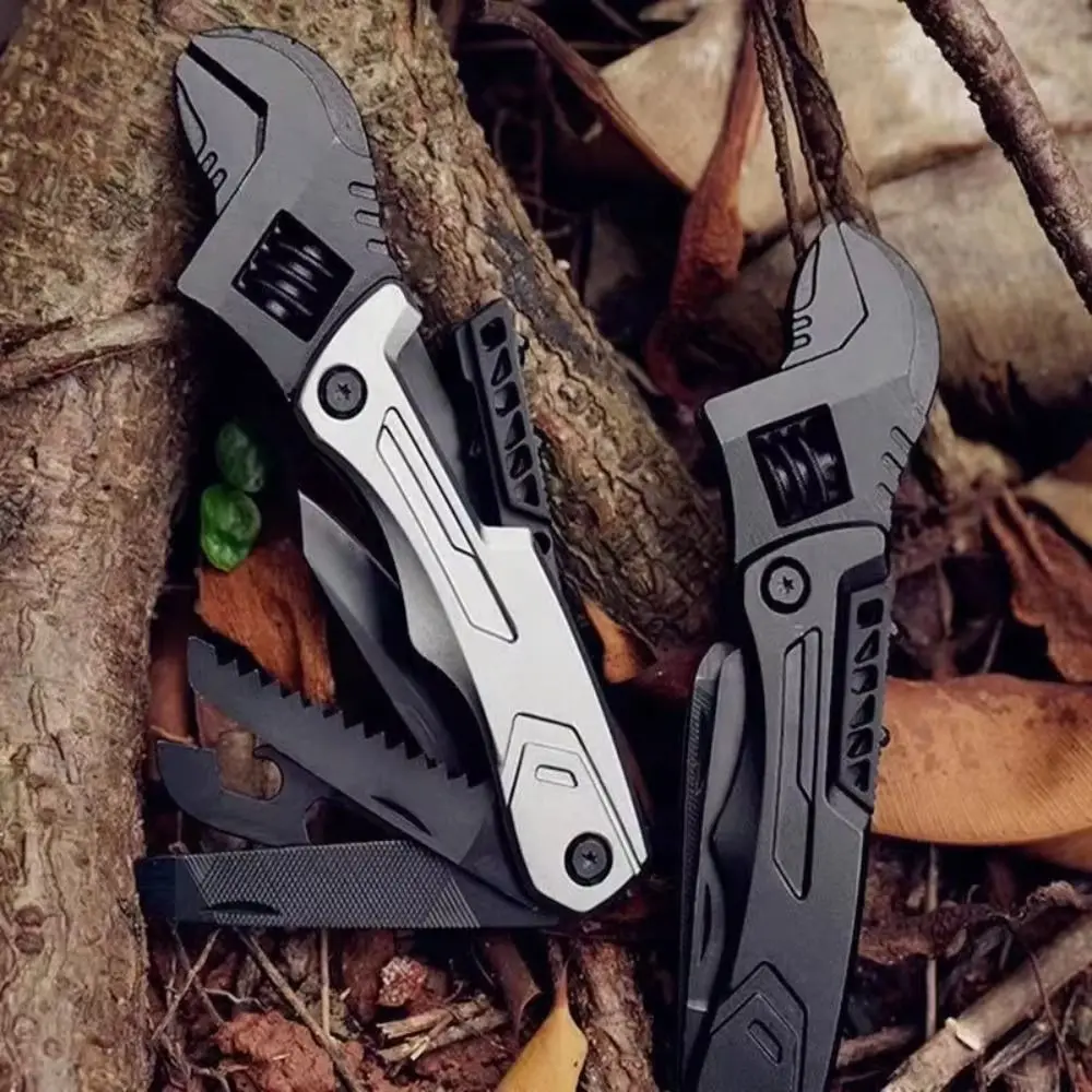 

Многоцелевой многофункциональный гаечный ключ, плоскогубцы, регулируемый универсальный разводной ключ, функция отвертки, складная конструкция