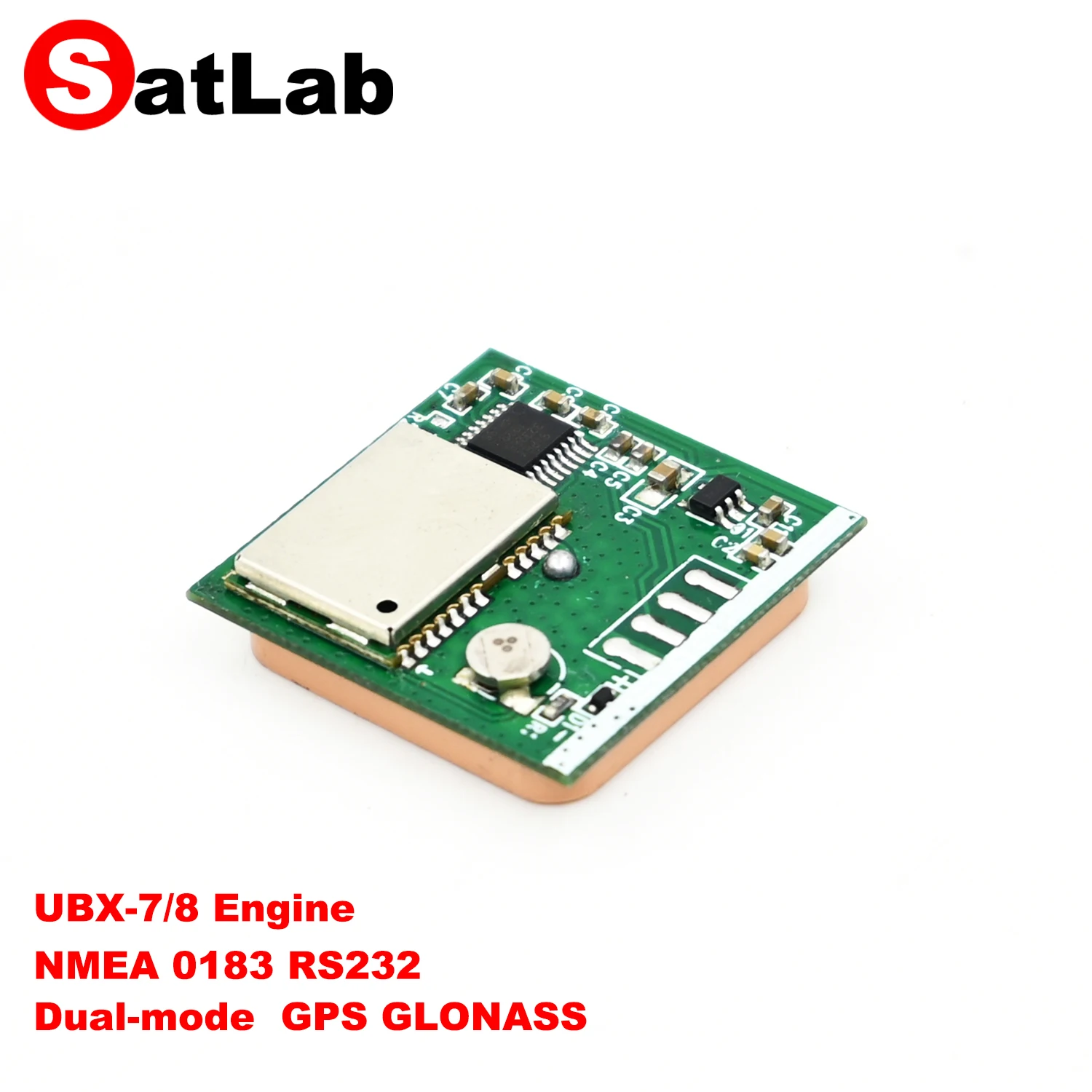 

Fast Shipping Dual-mode GPS GLONASS Module RS232 NMEA 0183 Antenna Receiver Programable UBX G7020 M8030