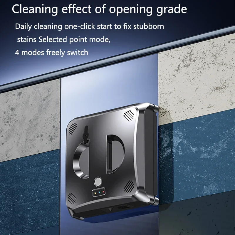 Dual-Sided Ultrasonic Water Spray Robot Robotic Glass Cleaning Window Vacuum Cleaner In Stocks