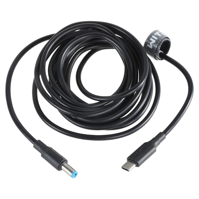 200cm/300cm USB C PD to 12V 15V 20V 5.5x2.5mm Power Supply Cable for Wireless Router Laptop Speaker CCTV Camera Modem