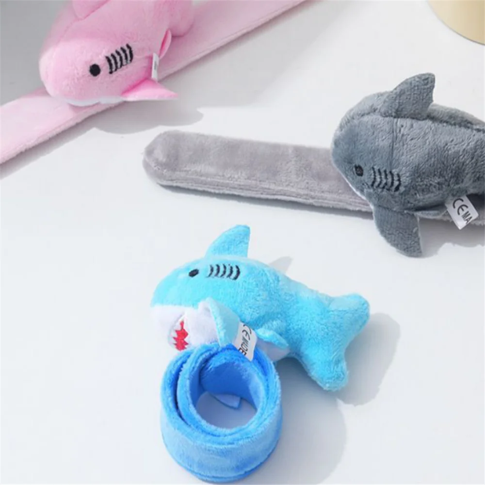 8CM Mały Rekin W 3 Kolorach, Pluszowa Zabawka, Pluszowa Bransoletka, Rekin Pluszowy na Nadgarstek