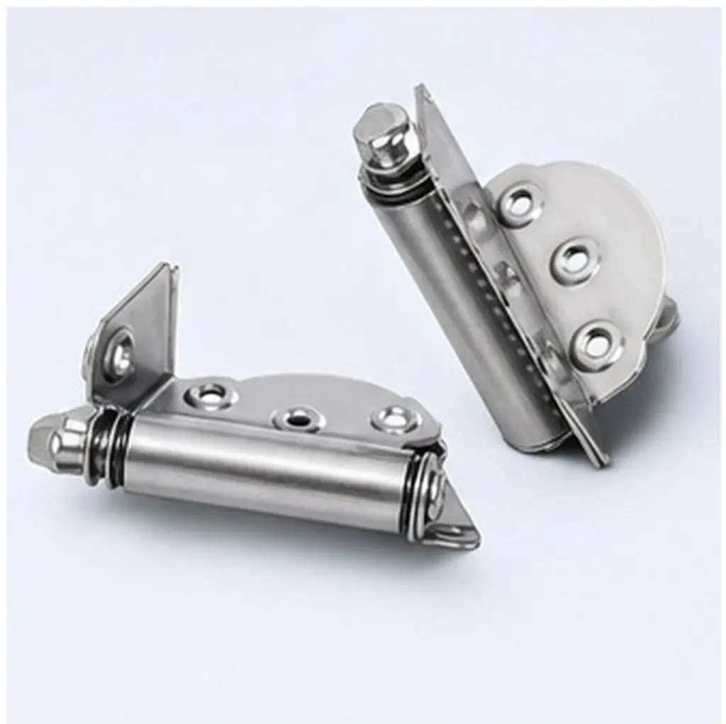 3Pcs Door Hinge Auto Close For Patio Screen Door Family Butterfly Stainless Steel Exterior Hardware