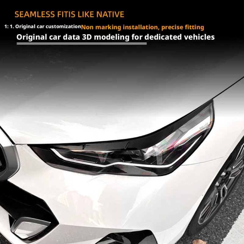 

Подходит для BMW 5 серии i5 G60 G61 2024+ Наклейка на фары, декоративная наклейка на кузов, спортивный и стильный дизайн.
