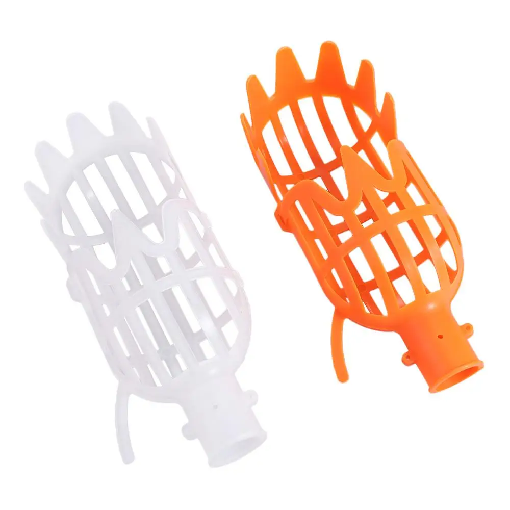 Portable High-altitude Fruit Picker Picking Loquat Picking Bayberry Tool Head Plastic Fruit Catcher Garden Tool