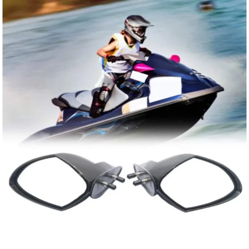 

Motorboat Rearview Mirror Jet Ski Mirror for Yamaha PWC WaveRunner 2005-2009 VX110 Deluxe/Cruiser/Sport，2pcs