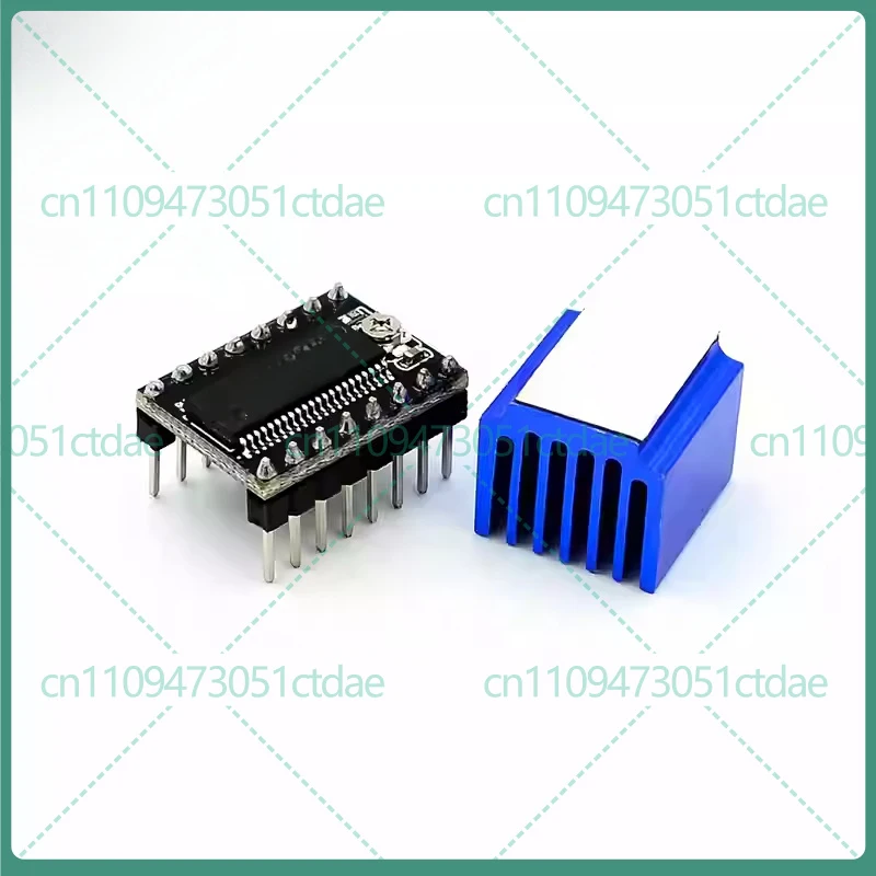 2-8pcs For LV8729 Stepper Motor Driver Module 128 Micro-Step with Heatsink