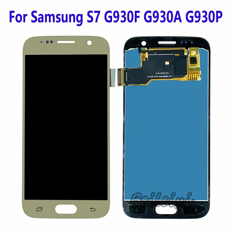 

For Samsung S7 G930F G930FD G9300 G930L G930S G930K G930T LCD Display Touch Screen Digitizer Assembly Replacement Accessory