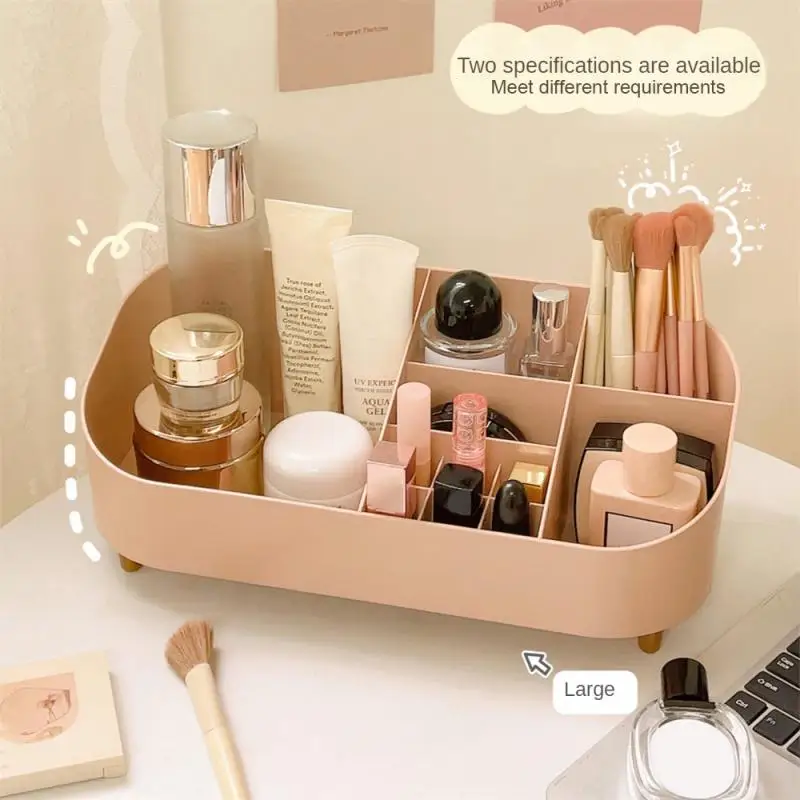 New Drawer Makeup Storage Box Dormitory Finishing Plastic Shelf Cosmetics Skin Care Dressing Table Desktop