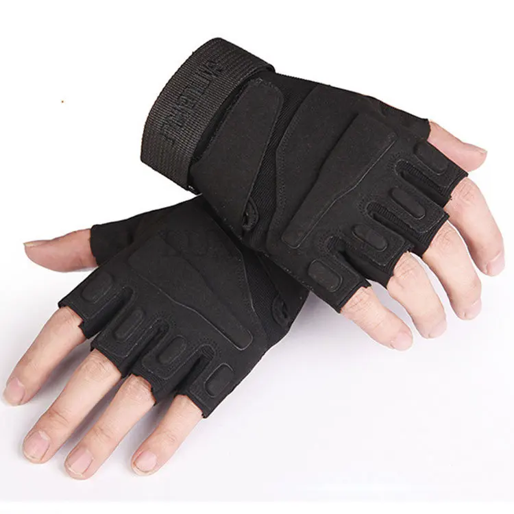 Military Tactical Gloves Outdoor Sports Army Full Finger Combat Motocycle Slip-resistant Carbon Fiber Tortoise Shell Gloves