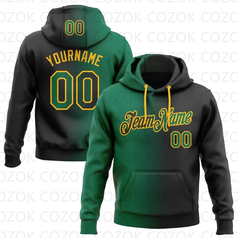 Customized Hoodie Colour Splicing Jersey 3D Printed  Unisex Pullovers Hoodie Casual Sweatshirts