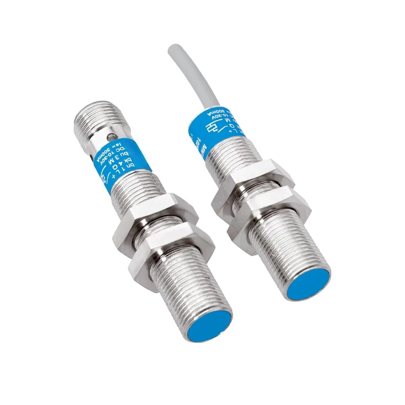 M12 Thread Magnetics Proximity Sensor, 1000Hz PNP Output, M12×1 Thread Size