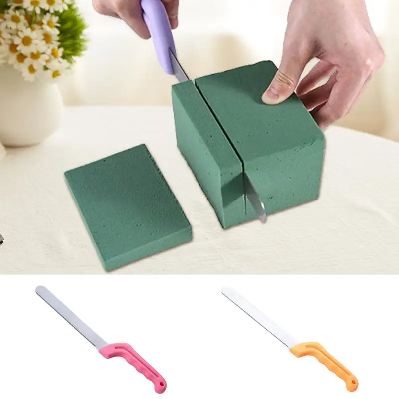 Florist Professional Cutter For Flower Foam Florist Floral Knives Foam Cutter Tool Foam Block Bricks Utility Knives Stainless