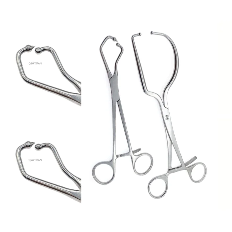 

1 шт., ортопедические шариковые наконечники, фиксирующие щипцы, ветеринарный инструмент для фиксации кости