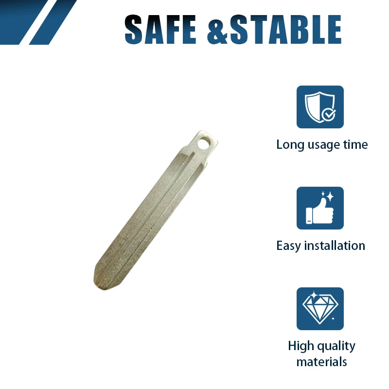 NEW HNROCK Foldable key blank suitable for Jiangxi Isuzu D-MAX Lingtuo Ruimai，1 piece
