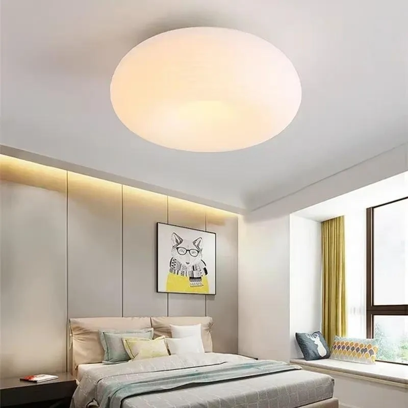 Modern Minimalist Eco Friendly PE Ceiling Pendant Light For Kitchen Dining Table Bedroom Led Interior Decoration Lamp