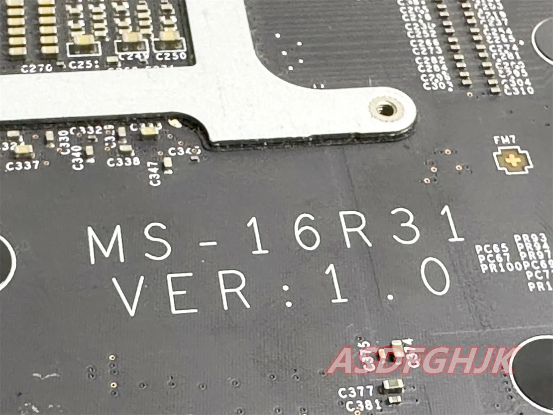 

MS-16R41 MS-16R31 MS-16R11 FOR MSI GF63 Thin 9SC-088CN LAPTOP MOTHERBOARD WITH I5-9300HQ AND GTX1050MTI TEST OK