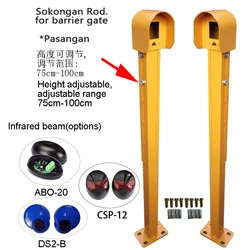 Barrier Gate Sensor with Stand Holder for  Sensor Receive and transmit For Boom Barrier Gate Safety and anti-smash