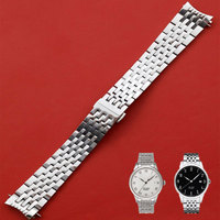 High Quality Stainless Steel Watch Strap for Tissot 1853 Le Locle T41/T006 Men's Watch Bracelet 19mm Watch Band Accessories