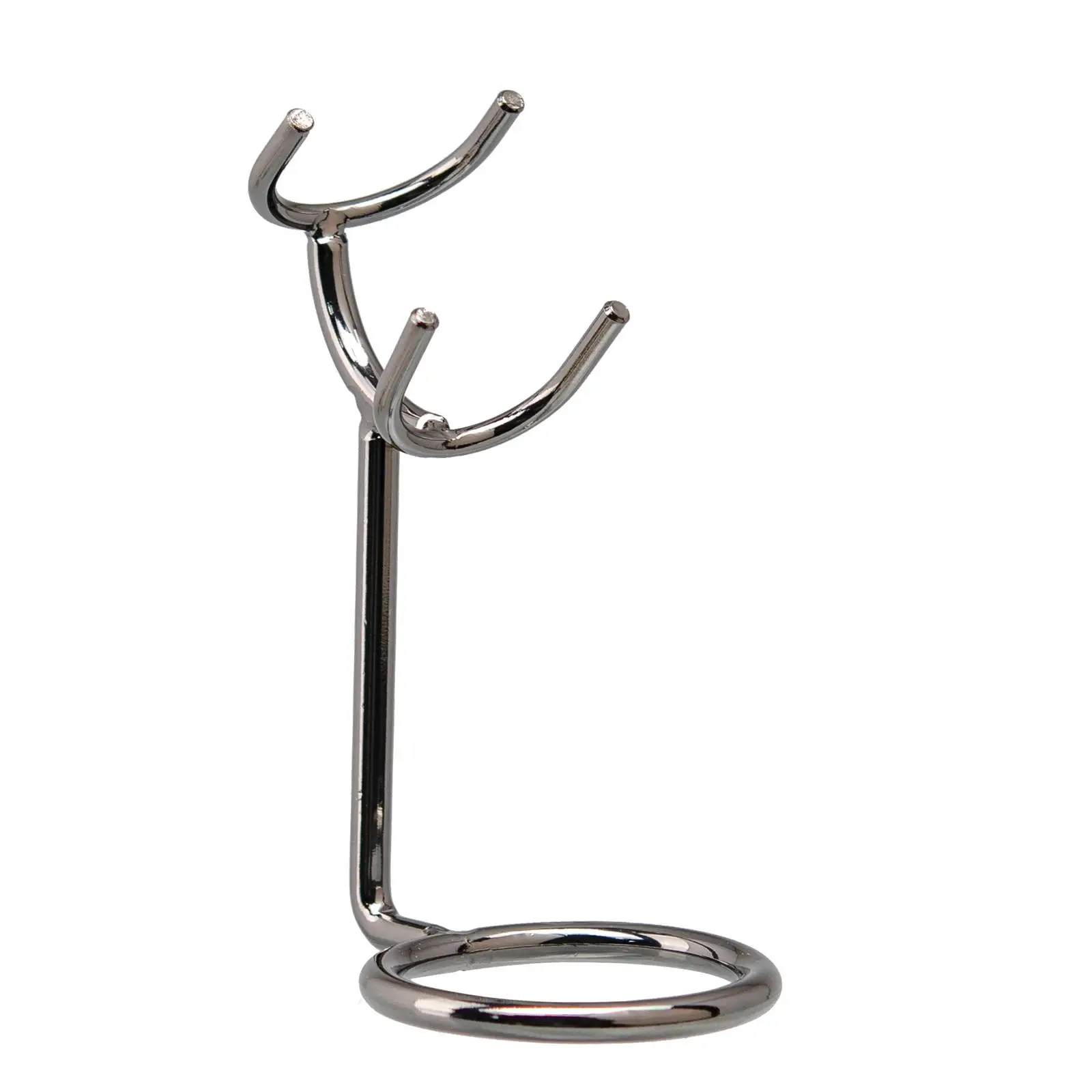 and Brush Stand Hanger Practical Not Rust Stable Shave Accessory Safety Holder for Man Salon Countertop