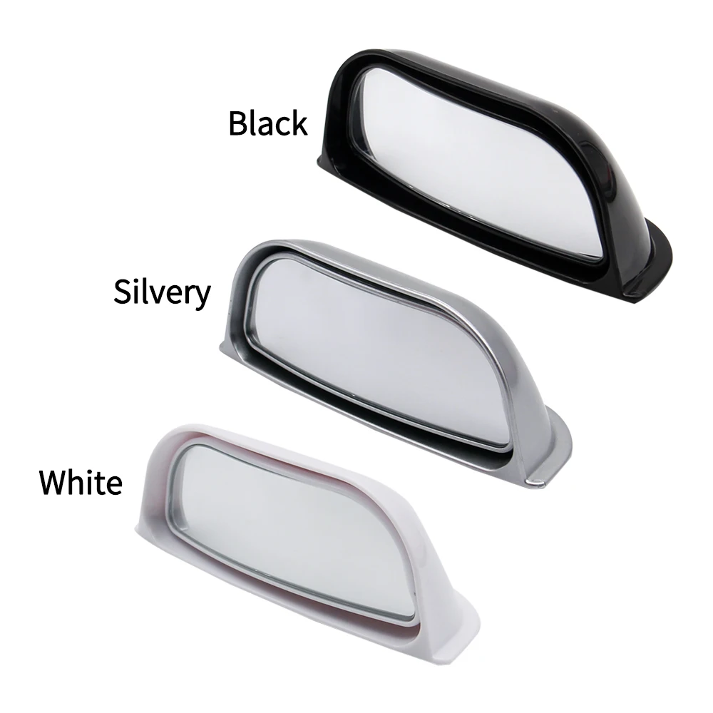 1PC Universal Car Rear View Mirror Wide-angle Blind Spot Mirror B Pillar Rear Seat Auxiliary Observation Mirror Safety Driving