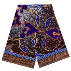 2023 Newest Fashion African Wax Fabric 100% Cotton Nigeria Ankara Wax Fabrics Block Prints Batik Dutch High Quality Sewing Cloth