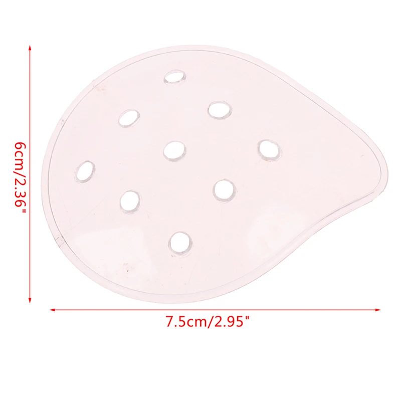 플라스틱 투명 플라스틱 아이 케어 아이 실드, 수술 후 9 홀 필요, 1 개