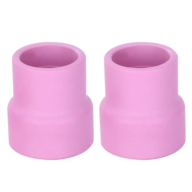 2Pcs Ceramic Welding Cup For WP9/20/25 Series AirCooled Torch #12 Industrial Supplies