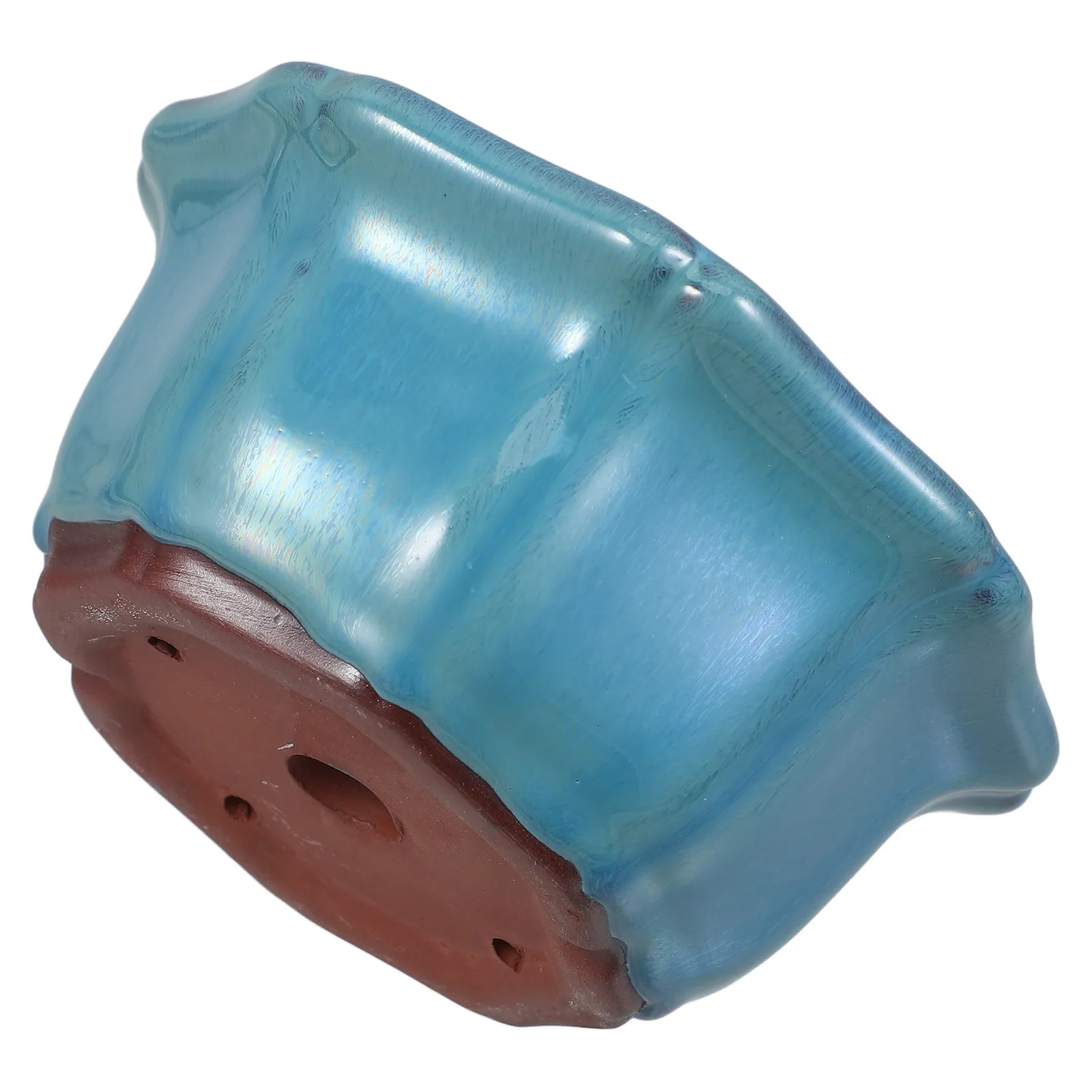 

Small Ceramic Flower Pot Modern Decorative Bonsai Planter for Succulent Plants Balcony Desktop Indoor Ceramic Planters