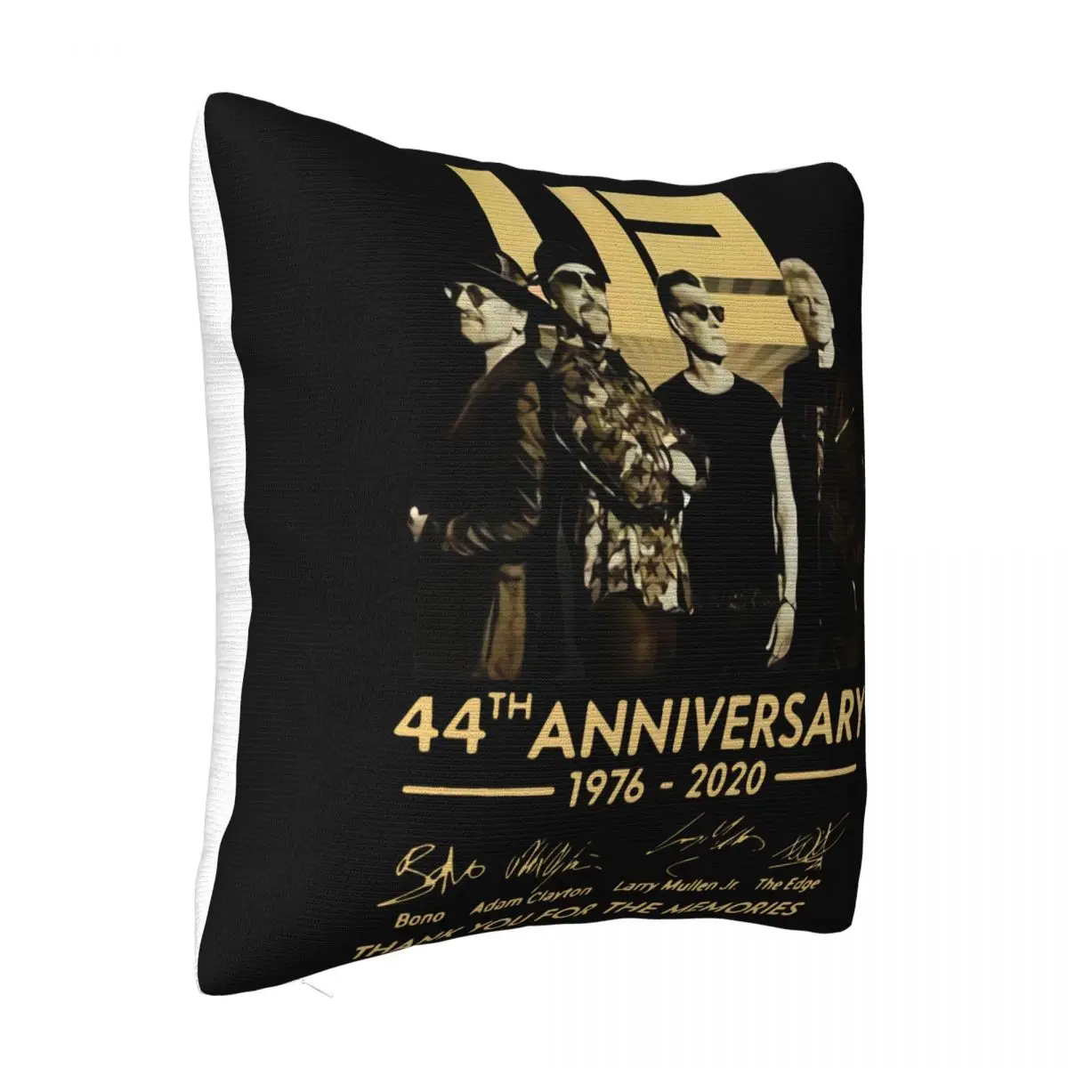 U2 Band 44Th Anniversary 1976 2020 Signed Gift Fan Thanks Size S 5Xl Novelty Pillow Case