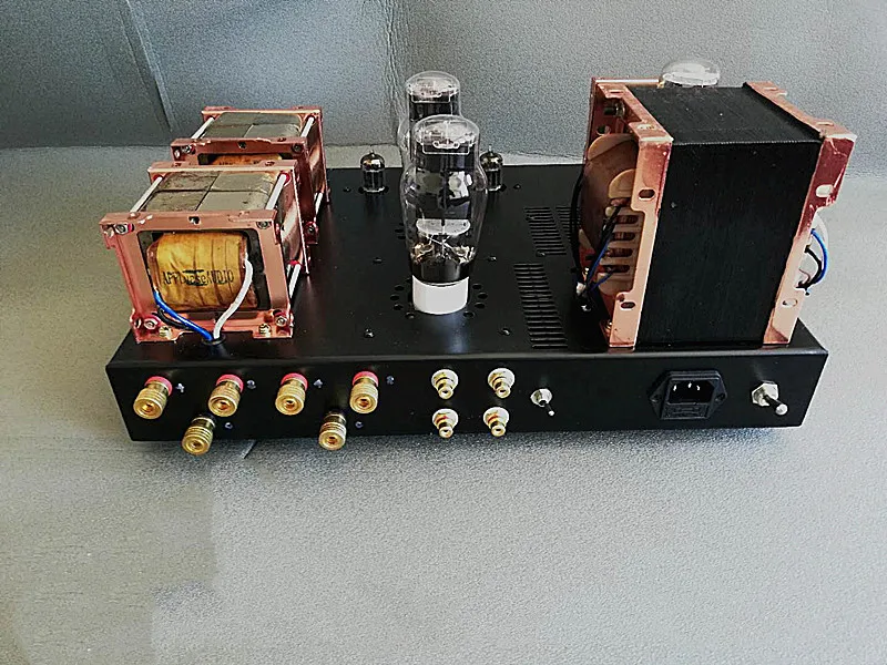 3.5W*2 AN line C cattle version 2A3C tube single-ended tube type A power amplifier, 2A3C*2, 5687*2, 6H8C*1, 5Z3P*1, 30HZ~40kh