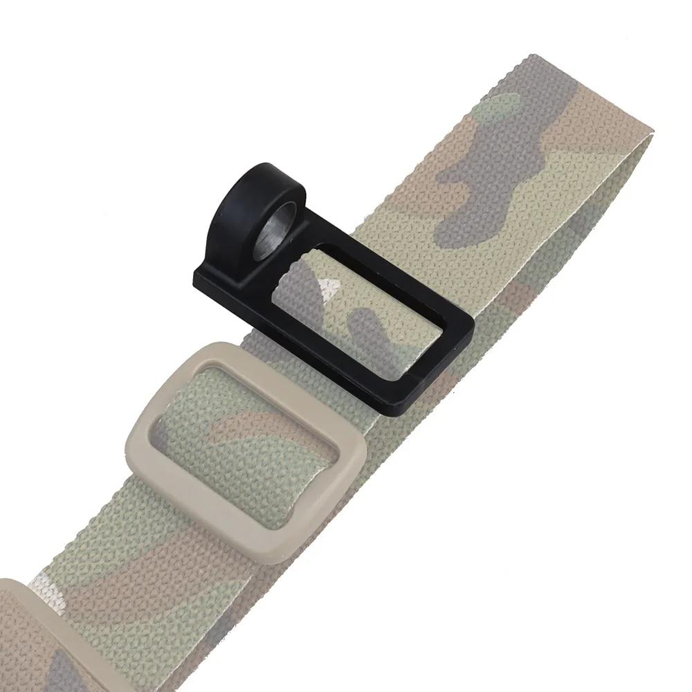 Tactical 2 Point Rifle Sling Modular imbottito Quick regolabile Pull Tab con adattatore pulsante girevole di conversione Triglide QD