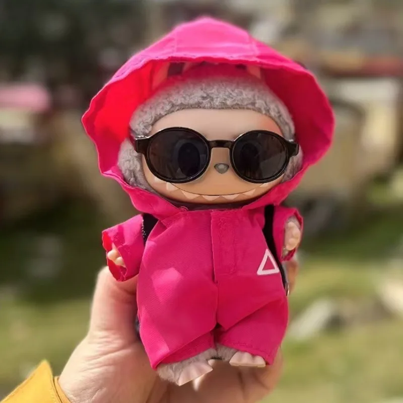 فقط الملابس ل V1 V2 V3 Labubu المأكولات البحرية لعبة الجندي دمية زي الدراما الكورية اكسسوارات الديكور اللعب هدايا عيد الميلاد #4