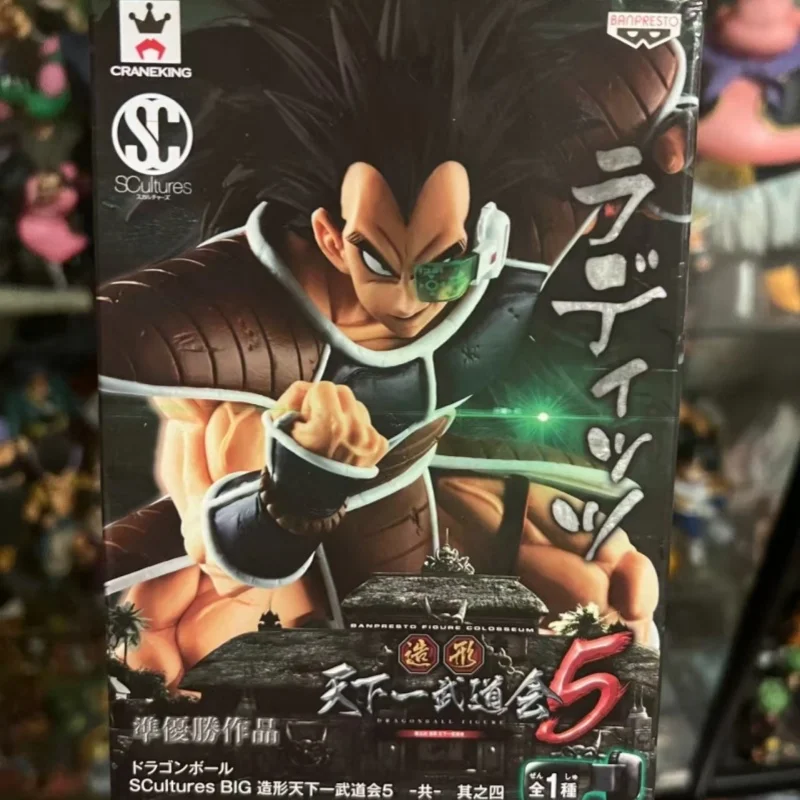 

Bandai Original In Stock Banpresto Dragon Ball Anime Raditz Nappa Model Action Figure Garage Model Doll Brand New Boxed Gift