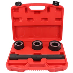 4Pcs Track Rod End Remover Installer Kit Steering Rack Tie Rod End Axial Joint 30-45mm Steering Gear Inner Ball Joint Tool