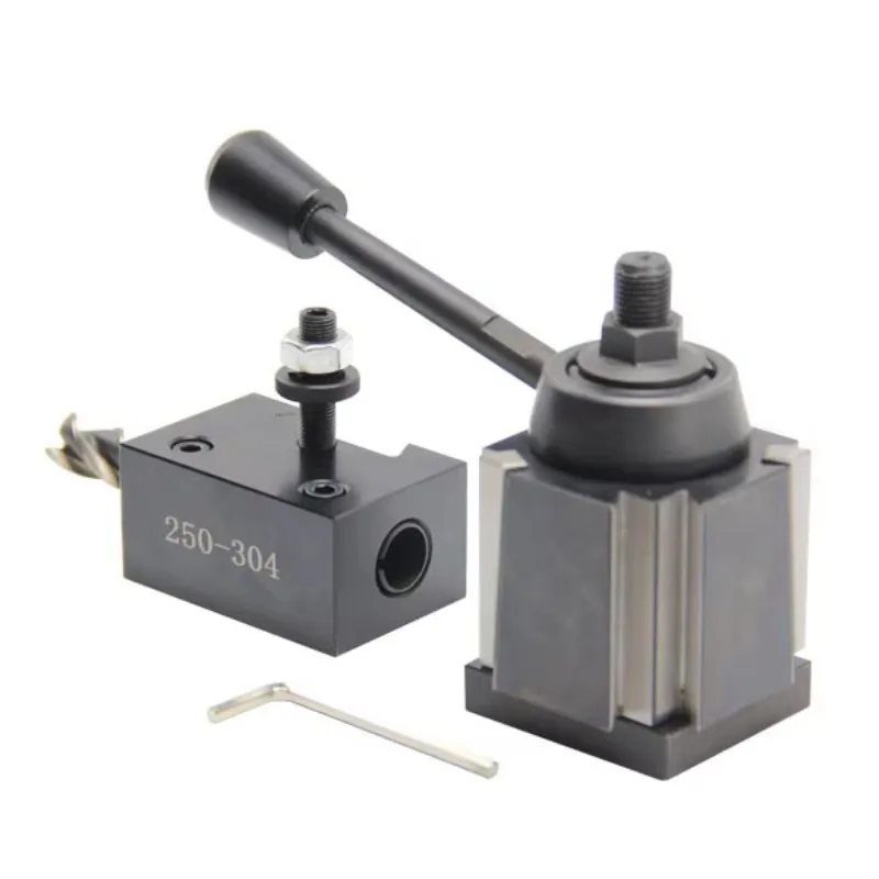 Tornos manuales y CNC Herramienta de cambio rápido indexable Poste y portaherramientas Tipo de pistón 250-100 250-200 250-300