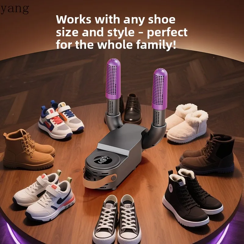 Yjq quick-drying shoe dryer household portable foldable shoe dryer view 2