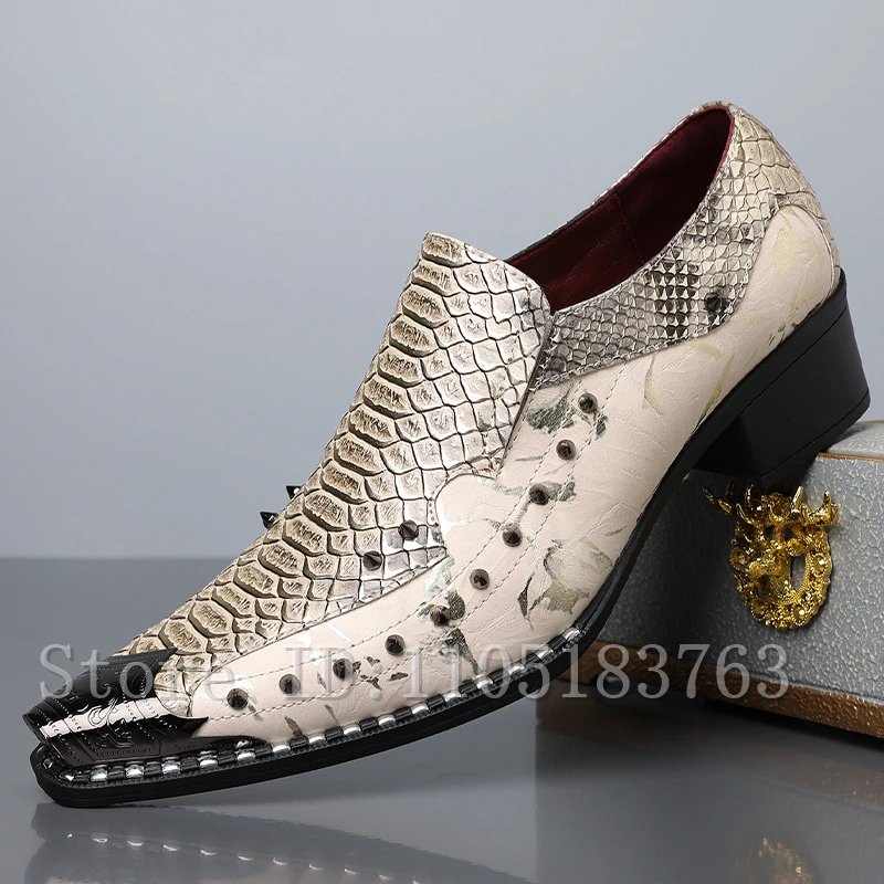 Sepatu Loafer Pria Motif Kulit - Men'S Fashion For Wedding ulasan dan harga