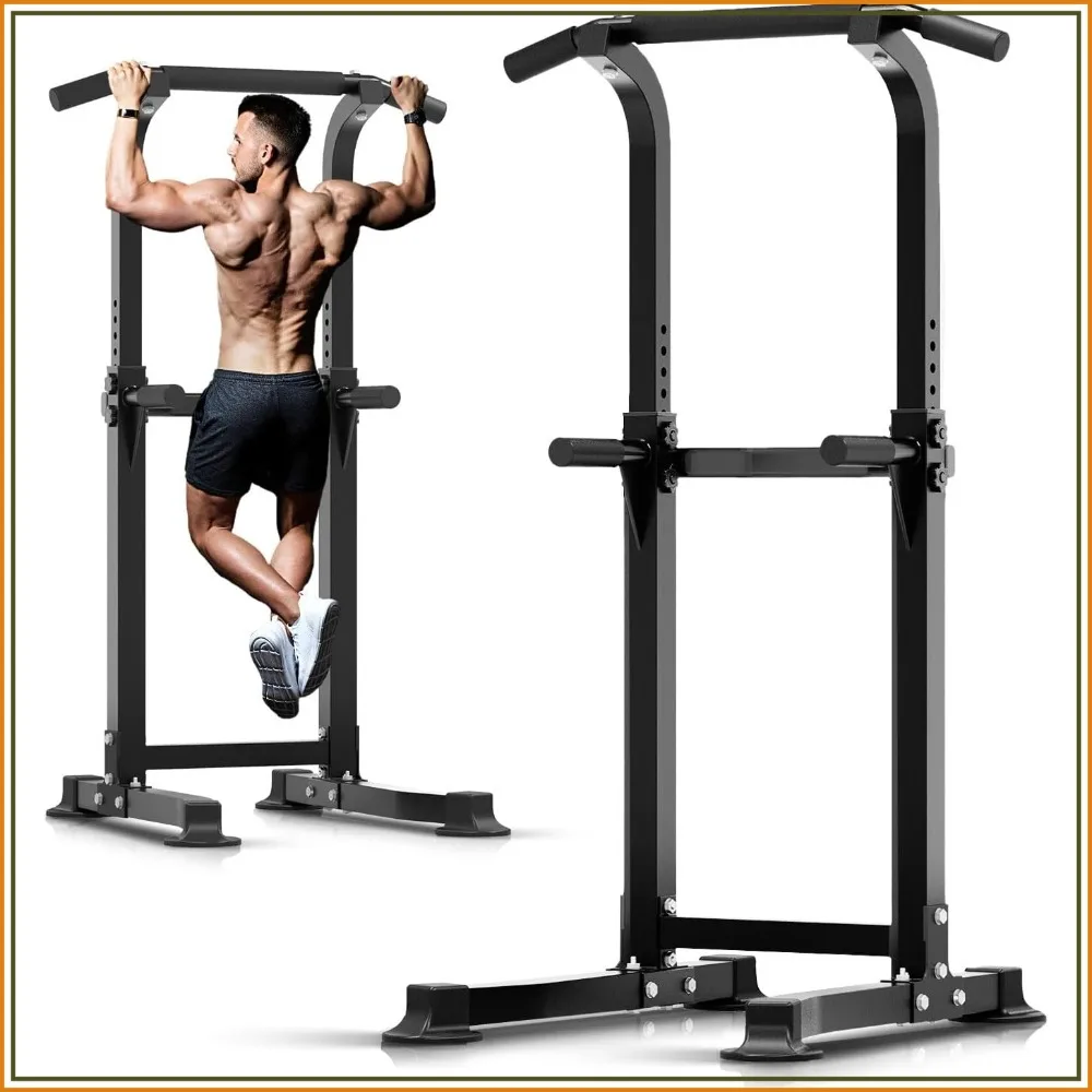 ZENOVA Pull Up Bar Free Standing Dip Bar Station for Home Gym Strength Training