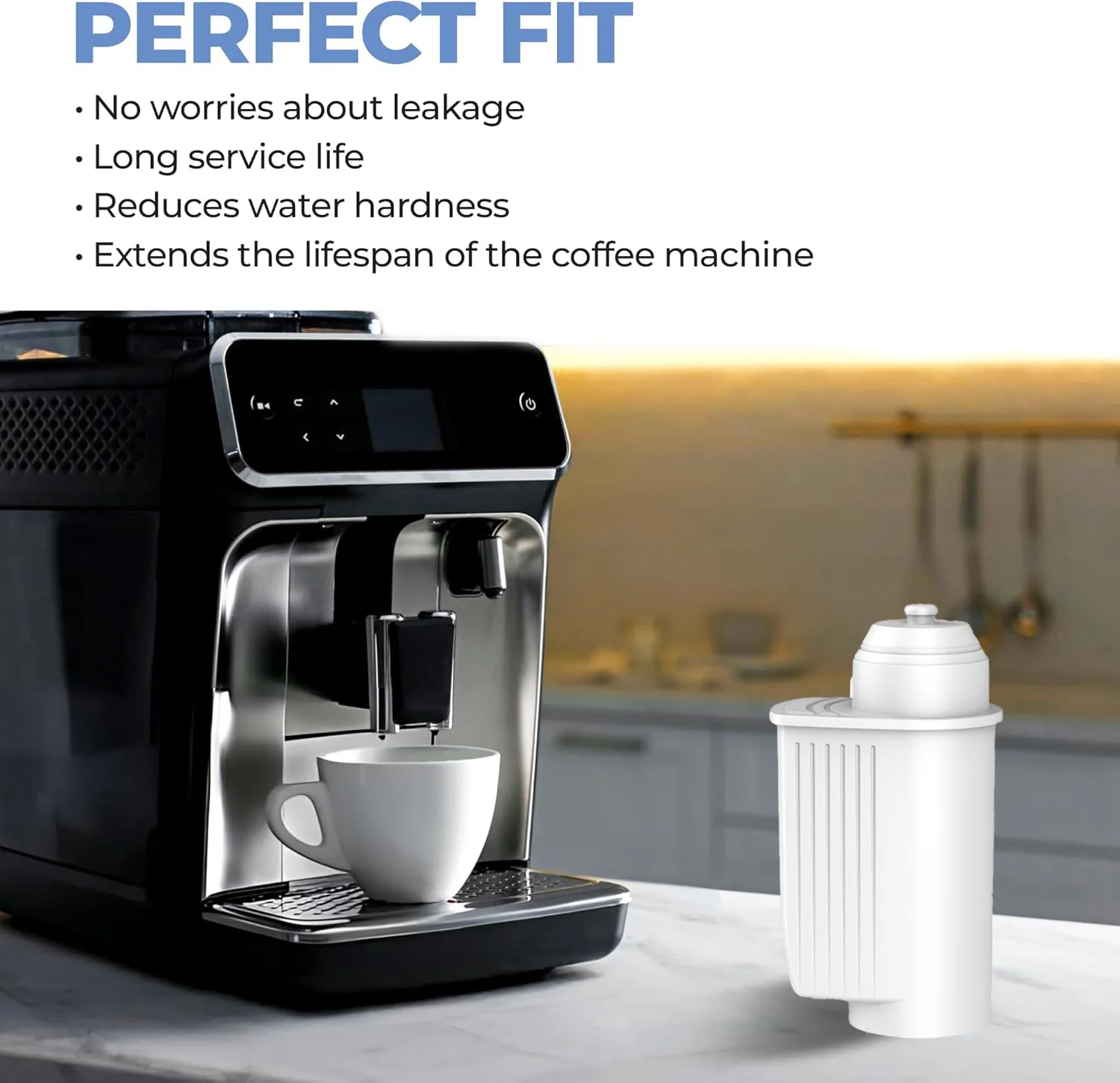 Filtre à café pour Machine à expresso Siemens série EQ TCZ7003 NC-ZA1, filtre à eau