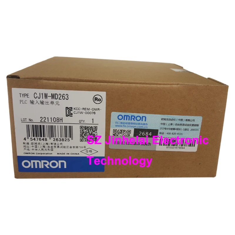 New Original Omron CJ1W-ID261 ID262 OD261 OD262 OD263 MD231 MD233 MD261 MD263 MD563 High Speed Basic PLC Input Output Module